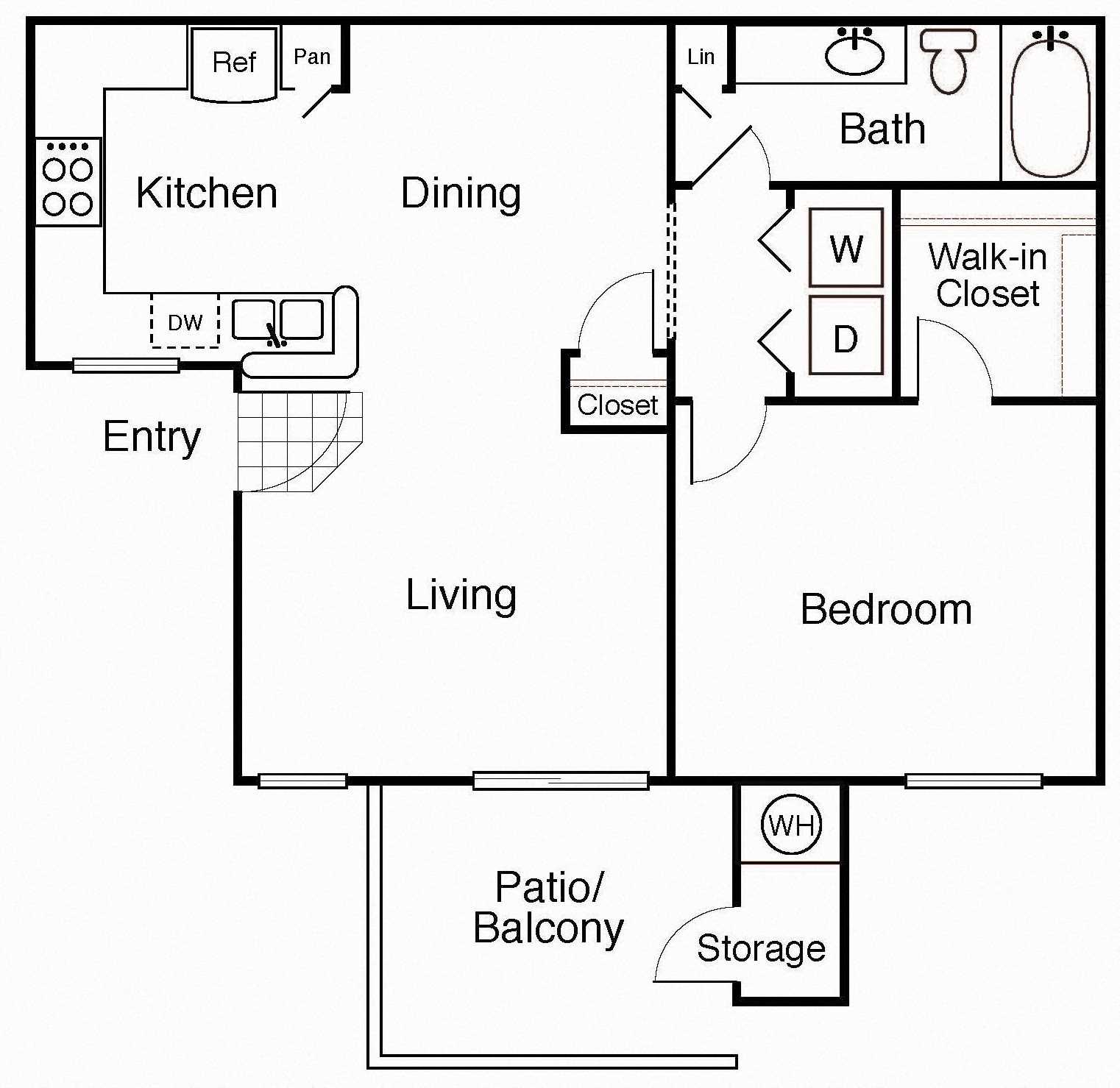 Park Meadow Floor Plan 1A Park Meadow Floor Plan 1A